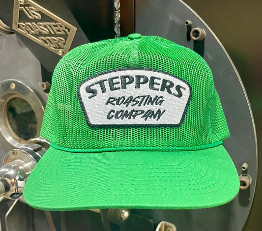 Steppers Roasting Co Green Hat